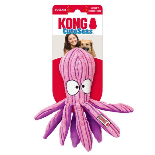 KONG Cuteseas Octopus Small pink-lila