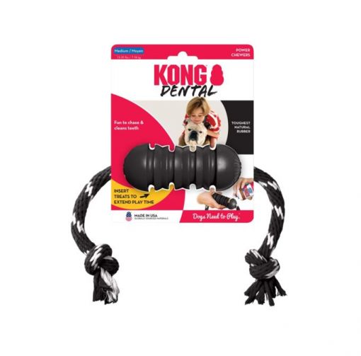 KONG Extreme Dental mit Seil Medium