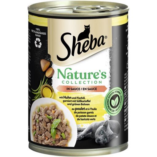 Sheba Dose Natures Collection mit Huhn in Sauce 400g (Menge: 12 je Bestelleinheit)