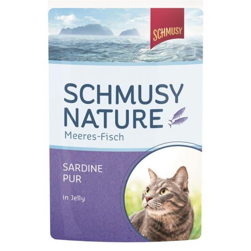 Schmusy Nature Meeres-Fisch FB Sardine pur 100g (Menge: 24 je Bestelleinheit)