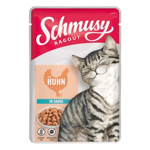 Schmusy Ragout mit Huhn in Sauce 100g (Menge: 22 je Bestelleinheit)