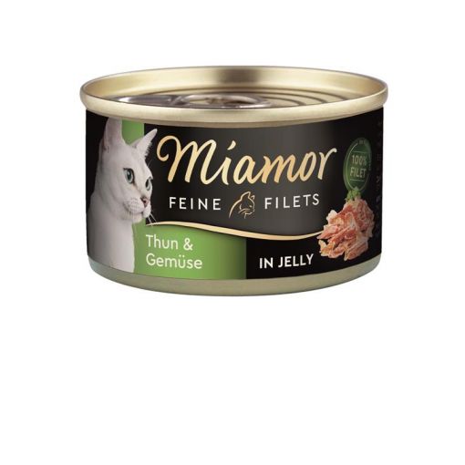 Miamor Dose Feine Filets Heller Thunfisch & Gemüse 100 g (Menge: 24 je Bestelleinheit)
