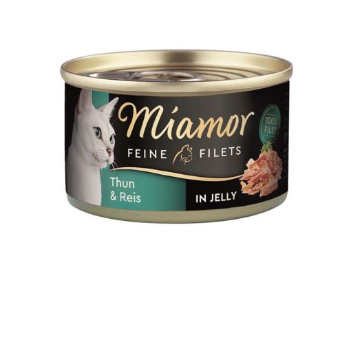 Miamor Dose Feine Filets Heller Thunfisch & Reis 100 g (Menge: 24 je Bestelleinheit)