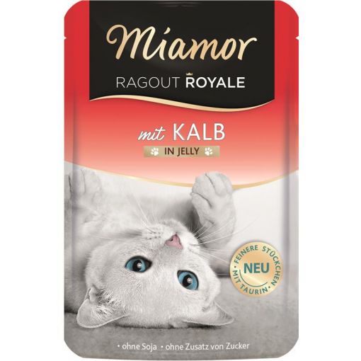 Miamor FB Ragout Royale in Jelly Kalb 100 g (Menge: 22 je Bestelleinheit)