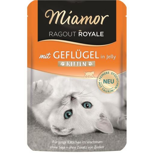 Miamor FB Ragout Royale Kitten mit Geflügel 100 g (Menge: 22 je Bestelleinheit)
