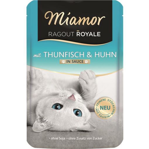 Miamor FB Ragout Royale in Soße Thunfisch & Huhn 100 g (Menge: 22 je Bestelleinheit)