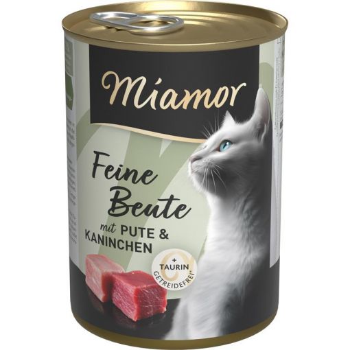 Miamor Dose Feine Beute Pute & Kaninchen 400g (Menge: 12 je Bestelleinheit)