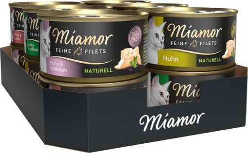 Miamor Feine Filets naturelle Mixtray2 Dose 12 x 80 g