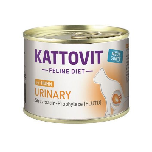 Kattovit Dose Feline Diet Urinary Huhn 185g (Menge: 12 je Bestelleinheit)