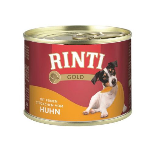 Rinti Dose Gold mit Huhn 185 g (Menge: 12 je Bestelleinheit)