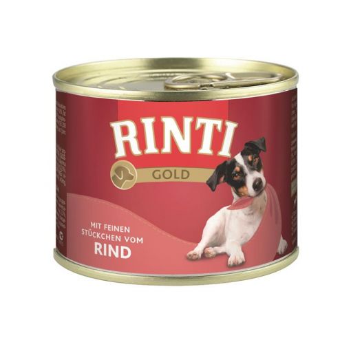 Rinti Dose Gold mit Rind 185 g (Menge: 12 je Bestelleinheit)