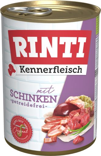 Rinti Dose Kennerfleisch Schinken 400 g (Menge: 24 je Bestelleinheit)