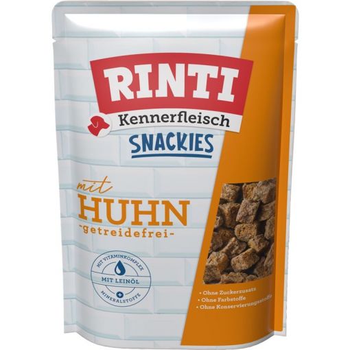 Rinti Kennerfleisch Snackies Adult Huhn 225g (Menge: 5 je Bestelleinheit) Rinti Kennerfleisch Snackies Adult Huhn 225g (Menge: 5 je Bestelleinheit)