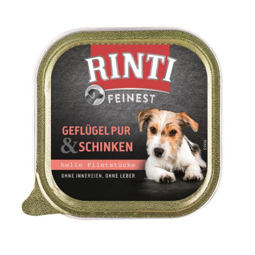 Rinti Schale Feinest Geflügel pur & Schinken 150 g (Menge: 11 je Bestelleinheit)