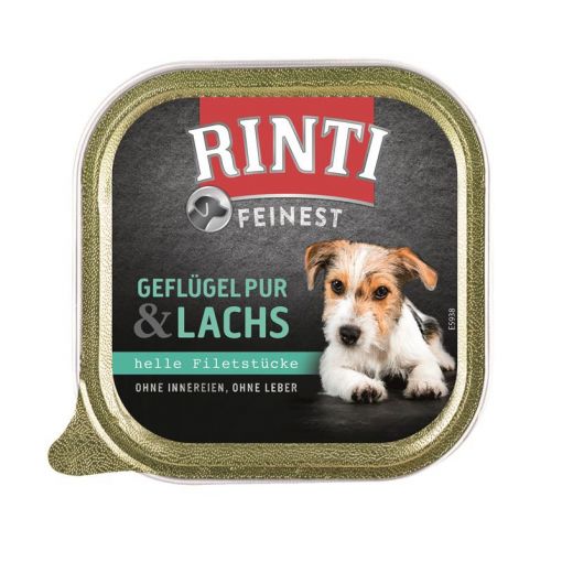 Rinti Schale Feinest Geflügel pur & Lachs 150 g (Menge: 11 je Bestelleinheit)