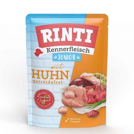 Rinti PB Kennerfleisch Junior mit Huhn 400g (Menge: 10 je Bestelleinheit)
