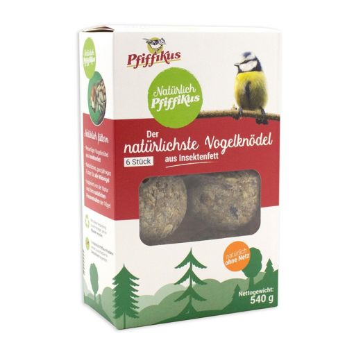 Natürlich Pfiffikus Vogelknödel 6er Faltschachtel (Menge: 6 je Bestelleinheit) Natürlich Pfiffikus Vogelknödel 6er Faltschachtel (Menge: 6 je Bestelleinheit)