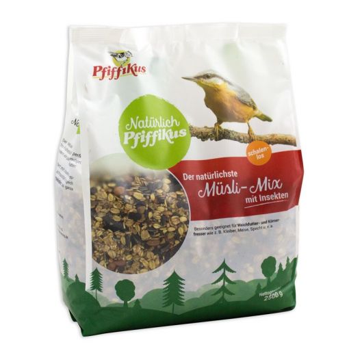 Nat&uuml;rlich Pfiffikus M&uuml;sli-Mix mit Insekten 2,5 kg (Menge: 4 je Bestelleinheit)