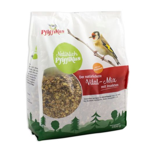 Nat&uuml;rlich Pfiffikus Vital-Mix mit Insekten 2,5 kg (Menge: 4 je Bestelleinheit)