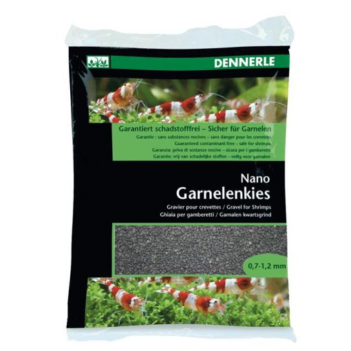 Dennerle Nano Garnelenkies Sulawesi schwarz 2kg