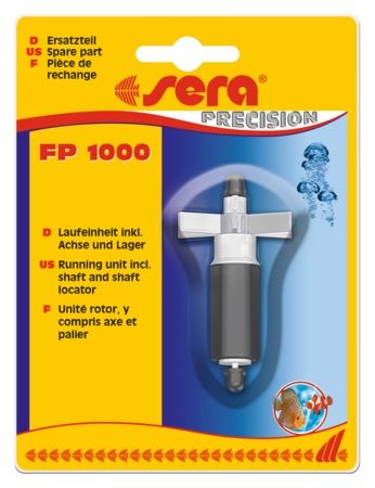 sera Laufeinheit inkl. Achse & Lager für FP 1000