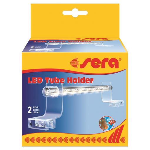 sera LED Tube Holder Clear (2 Stück)