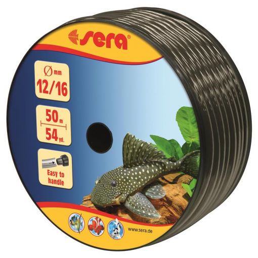 sera Schlauch 12/16 grau 50 m Rolle