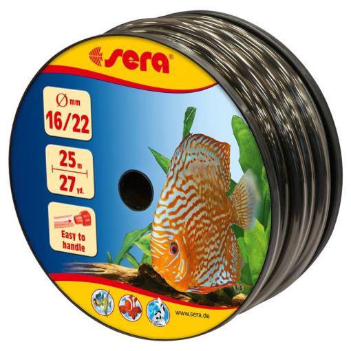 sera Schlauch 16/22 grau 25 m Rolle