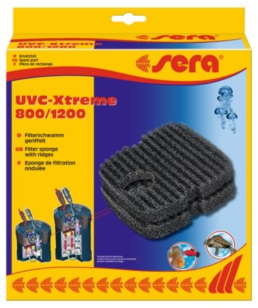 sera Filterschwamm geriffelt (2 St.) - UVC-Xtreme 800+1200