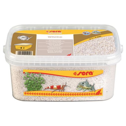 sera Gravel White 1-3 mm 3.000 ml