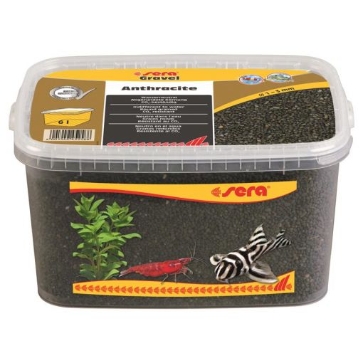 sera Gravel Anthracite 1-3 mm 6.000 ml
