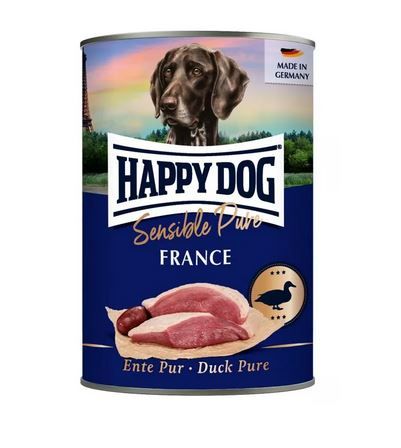 Happy Dog Dose Sensible Pure France Ente 400g (Menge: 6 je Bestelleinheit)