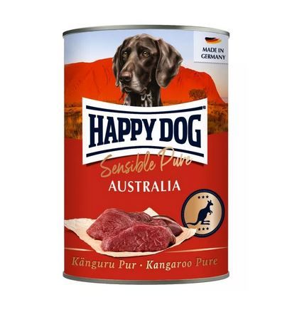 Happy Dog Dose Sensible Pure Australia Känguru Pur 400g (Menge: 6 je Bestelleinheit)