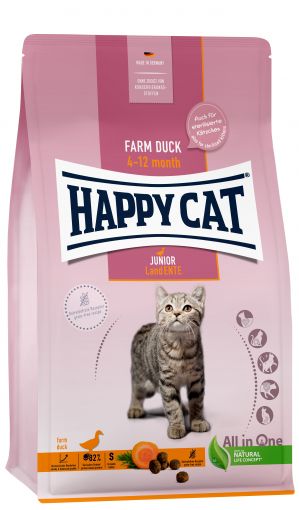 Happy Cat Young Junior Land Ente 1,3kg
