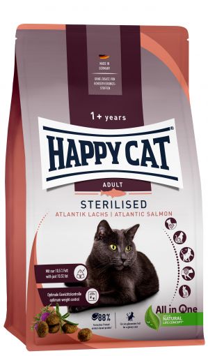 Happy Cat Sterilised Adult Atlantik Lachs 10kg