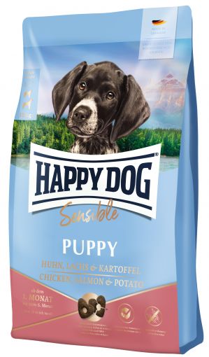 Happy Dog Sensible Puppy Lachs & Kartoffel 4 kg