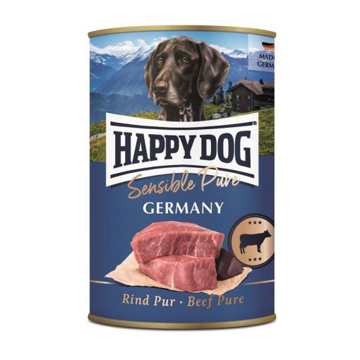 Happy Dog Dose Sensible Pure Germany Rind Pur 400g (Menge: 6 je Bestelleinheit)