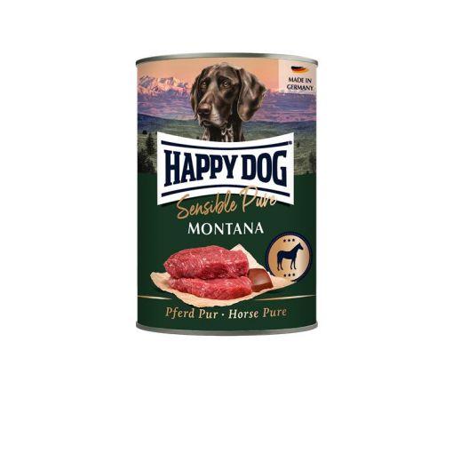 Happy Dog Dose Sensible Pure Montana Pferd 400g (Menge: 6 je Bestelleinheit)