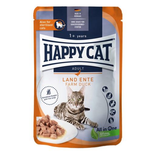 Happy Cat PB Culinary Meat in Sauce Land Ente 85g (Menge: 20 je Bestelleinheit)