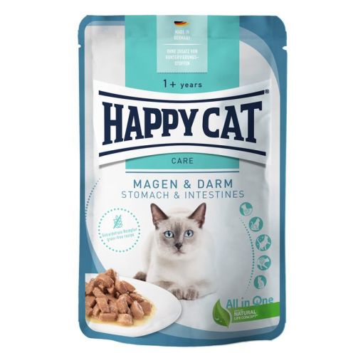 Happy Cat PB Care Meat in Sauce Magen & Darm 85g (Menge: 20 je Bestelleinheit)