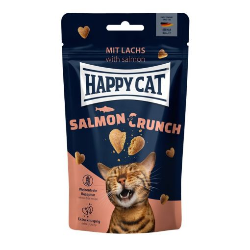 Happy Cat Crunch Snack mit Lachs 50g Happy Cat Crunch Snack mit Lachs 50g