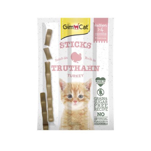 GimCat Kitten Sticks Truthahn 3 St.