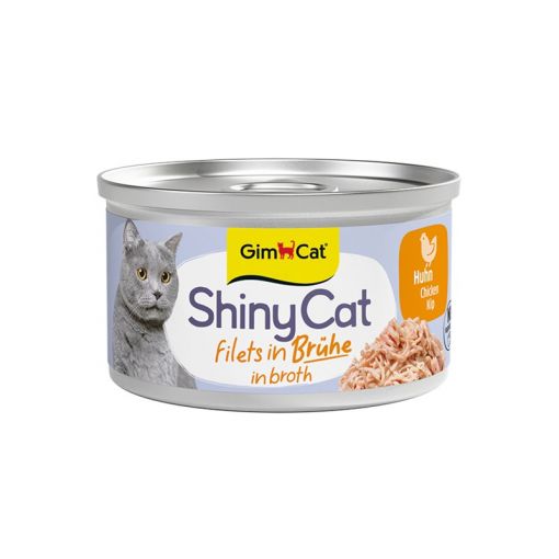 Gimpet ShinyCat in Br&uuml;he H&uuml;hnchen 70g (Menge: 24 je Bestelleinheit)