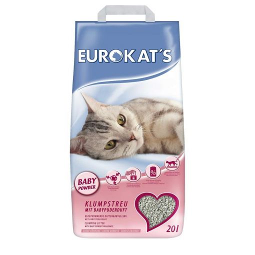 Eurokats mit Babypuder 20 Liter