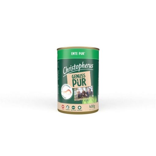 Christopherus Dose Pur Ente 400g (Menge: 6 je Bestelleinheit)