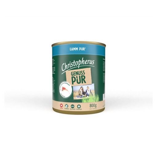 Christopherus Dose Pur Lamm 800g (Menge: 6 je Bestelleinheit)