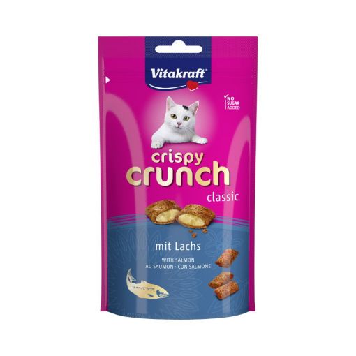 Vitakraft Cat Crispy Crunch Lachs 60g