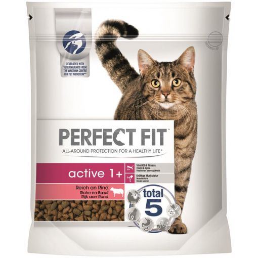 Perfect Fit Cat Active reich an Rind 750g
