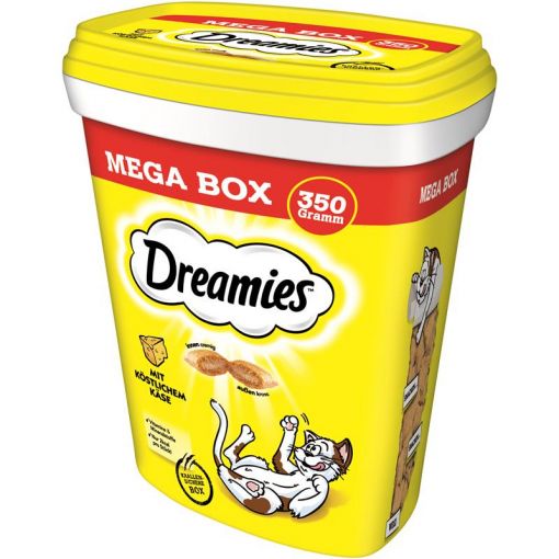 Dreamies Cat Snack mit Käse 350g Mega Box (Menge: 2 je Bestelleinheit)