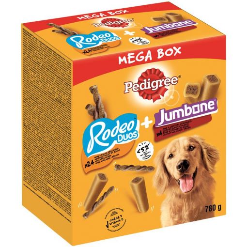 Pedigree Snack Mega Box Medium 780g